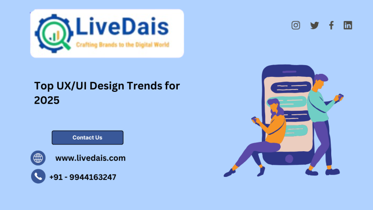 Top UX/UI Design Trends for 2025